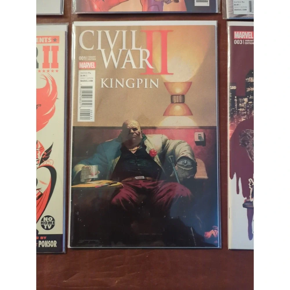 Marvel‎ Comics Civil War II Variant Lot – 11 Issues Total (~2016) NM Range